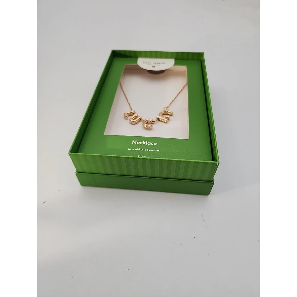NIB Kate Spade New York‎  x Target  LUCKY  bubble chain necklace